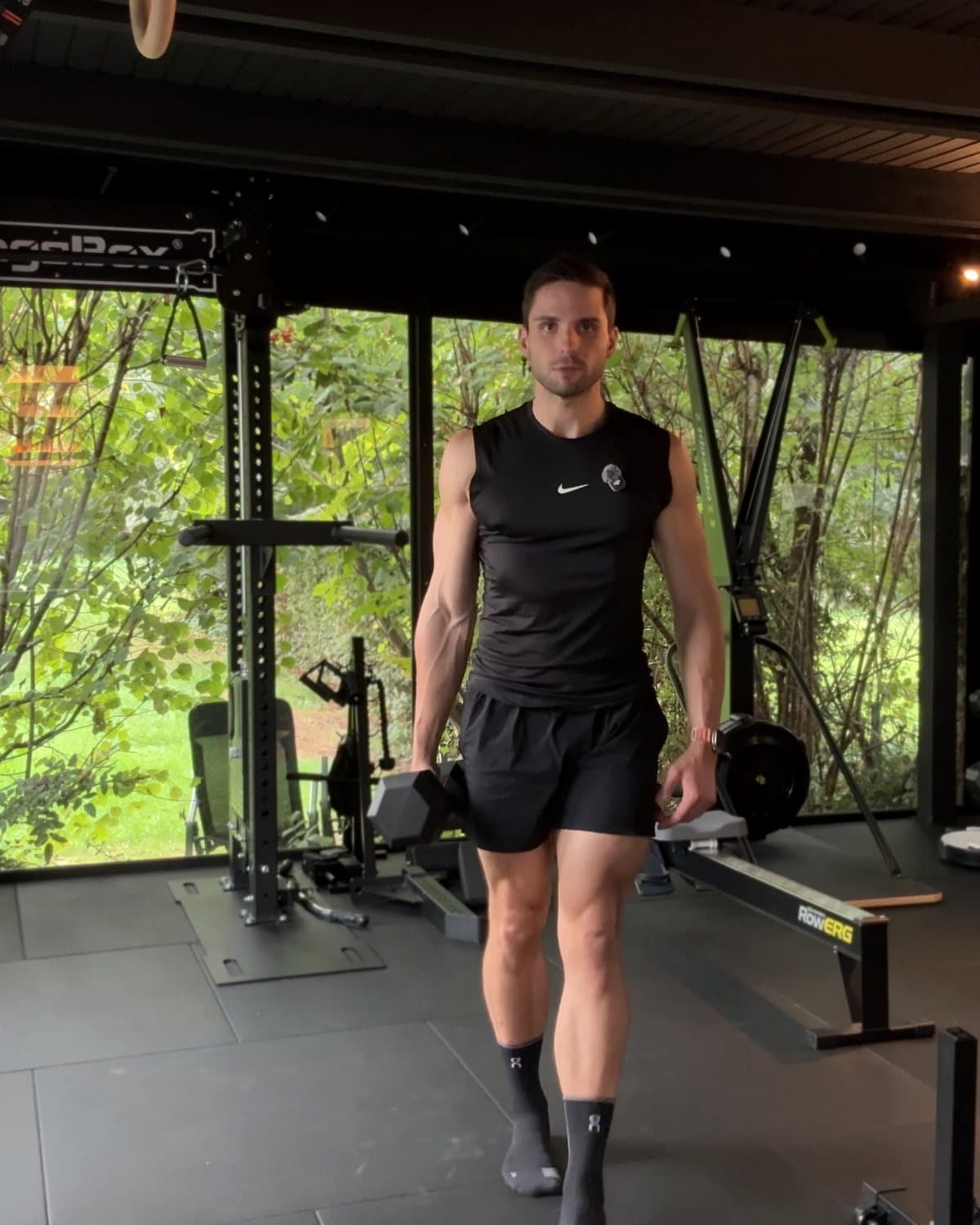 Marcel Fabischack beim Training